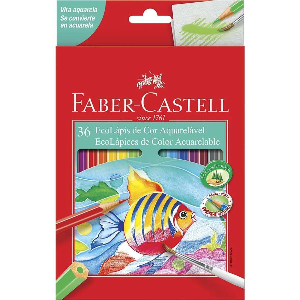 Kit Lápis de Cor Aquarelável