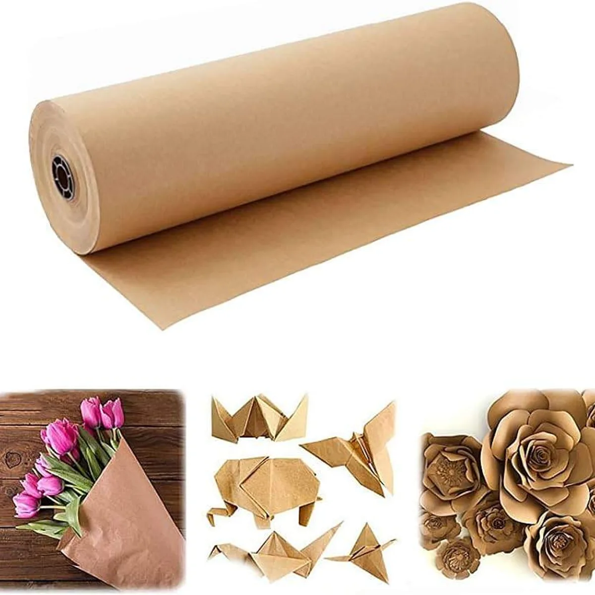 Papel de Presente Kraft